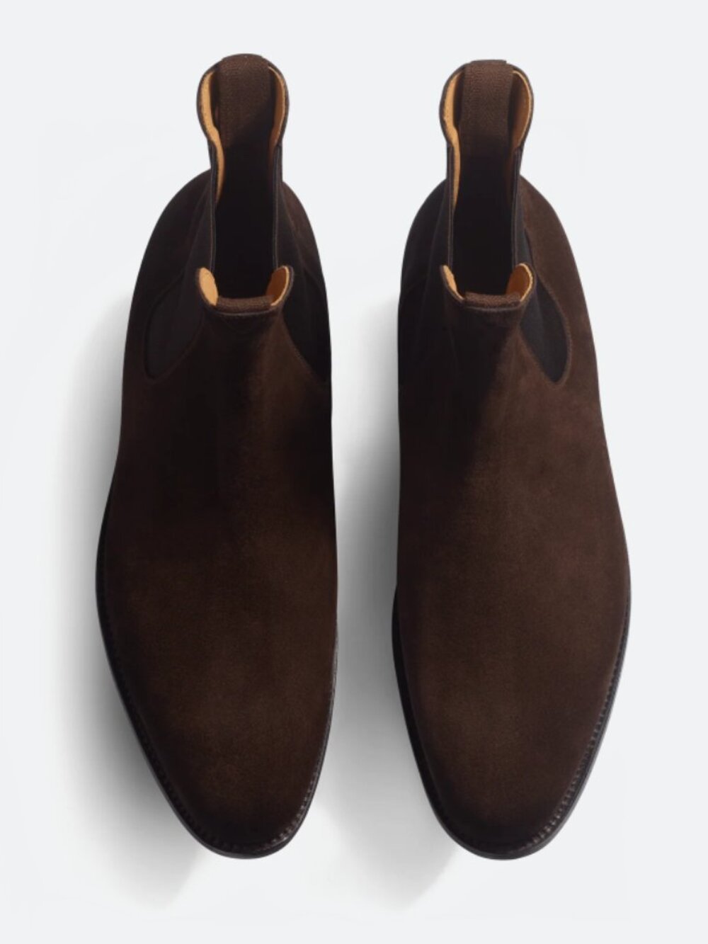 JM Weston Chelsea - Brown Suede calf - Men - Size JM Weston: 8E (43/US 9.5)